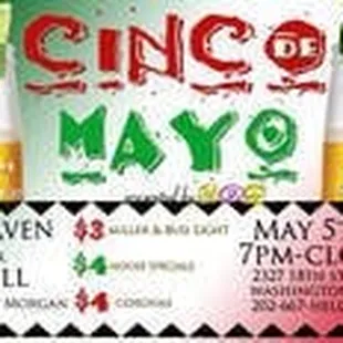 cinco may 9