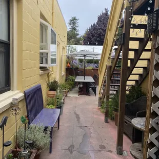The new patio.