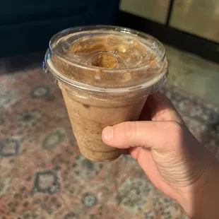 Chai tea with almond milk