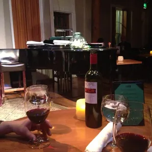 Wine yumminess before dinner.