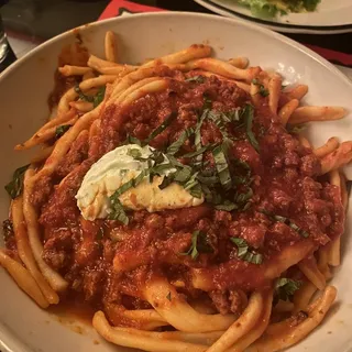 Fusilli Bolognese