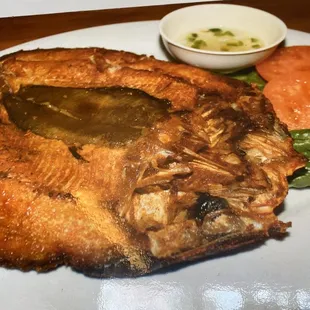 Daing na Bangus Or fried Milk Fish