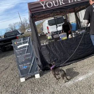 Example taco truck out for the races 2/19/23