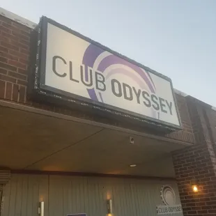 the front of the building