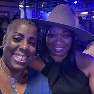 Out celebrating with my girl.