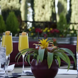 Patio dining is available.