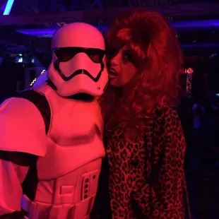 STORM TROOPER WITH ZOMBIE PEGGY BUNDY!!! 10/29/15