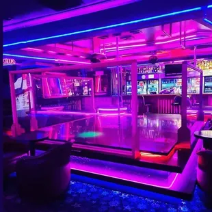 Main stage &amp; bar