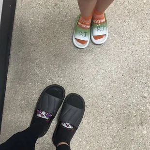 Sandals for the bathroom