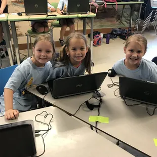 Busy designing video games!