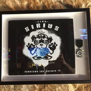 New shirts and fiesta medal display!