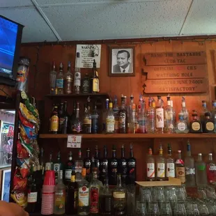 a woman sitting at a bar