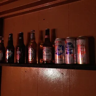 Lone Star tall boys for $3...just like home.