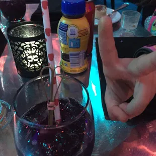 The queen of hearts drink - sangria