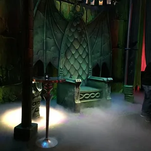 Maleficient's throne