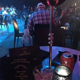 Invitation and table