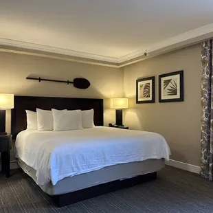 View of the sleeping area.