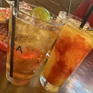 Makers/seven and mango slushy