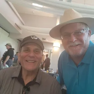 Pastor Greg Davidson and David Muth