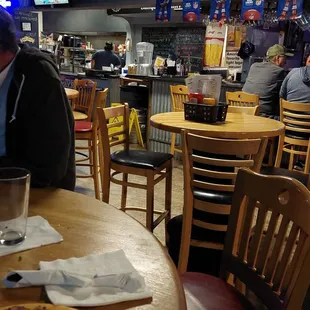 It's slow but food is an hour out