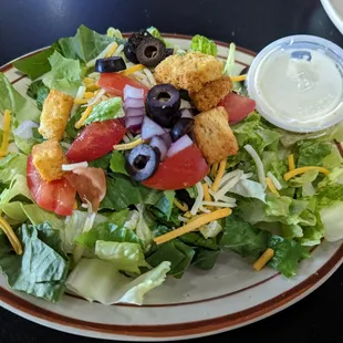 Dinner Salad for $4.95.