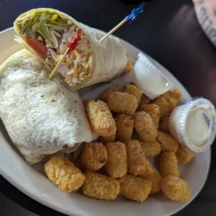 Cali Turkey Wrap for $12.95.