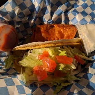 Taco Tuesday: Beef Taco for $1.50 &amp; small Crispy Burrito for $1.50.