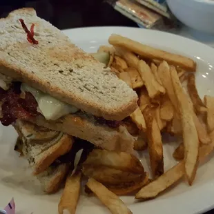 Reuben with fries