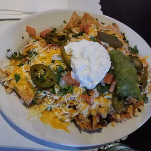 Chicken nachos