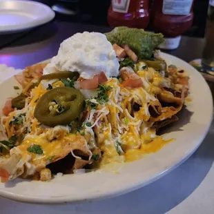 Chicken nachos