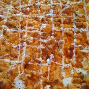 Buffalo Chicken Pizza...Yum.