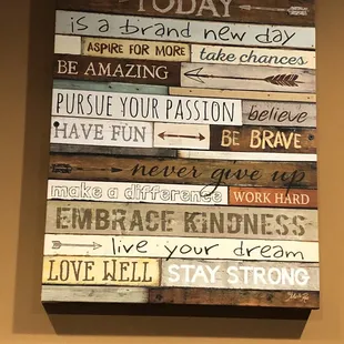 Sign in the women&apos;s restroom