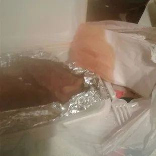 If I wanted hot sauce all over my fish I would have requested hot sauce.