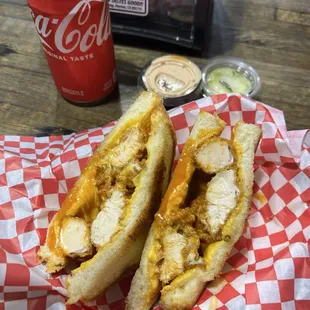 Buffalo chicken sandwich