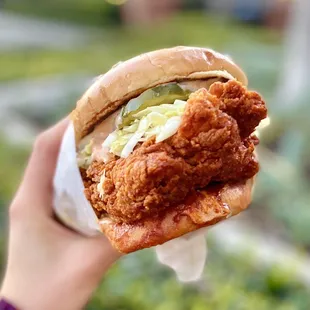 Nashville hot chicken