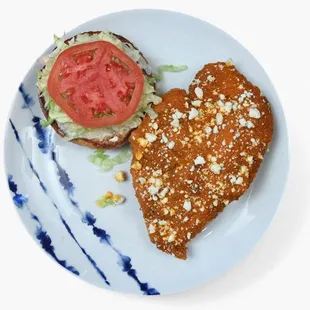 a heart shaped sandwich