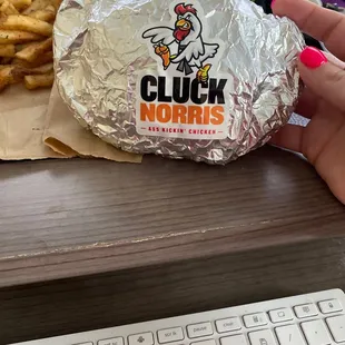 Angry bird sandwich delivered door dash , how it looks as delivered