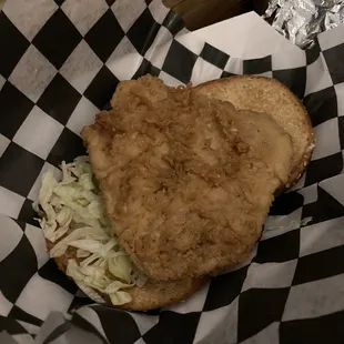 Pork Tenderloin Sandwich