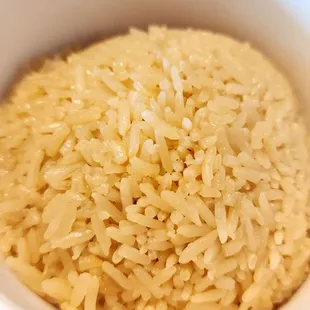 Rice was very flavorful