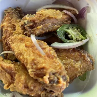 Salt and Pepper Chicken Wings