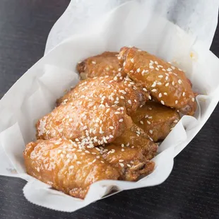 Honey Garlic Chicken Wings