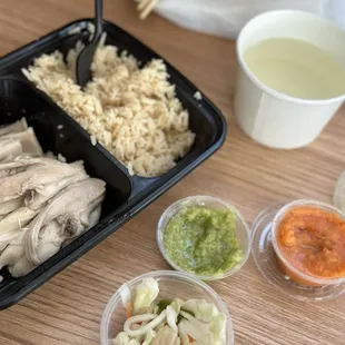 Hainan Chicken meal 10/10!