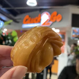Warm. Crispy. Doughy goodness.