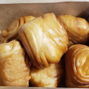 donuts, food, dough desserts