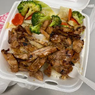 Chicken Veggie bowl
