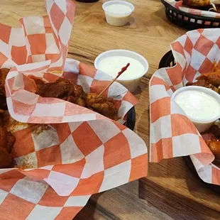 Wings and wings and wings