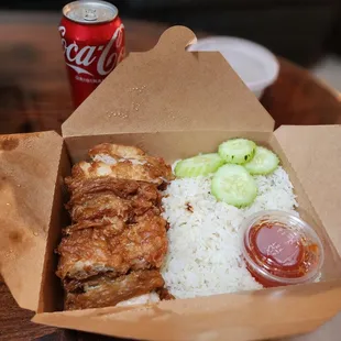 Crispy Chicken, no sauce needed!
