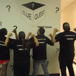 Escape in under 60 minutes and win an "I Escaped" t-shirt !!!