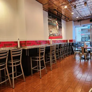 The interior of Clumsy Cow