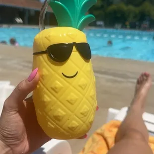 Tanning at clunie pool